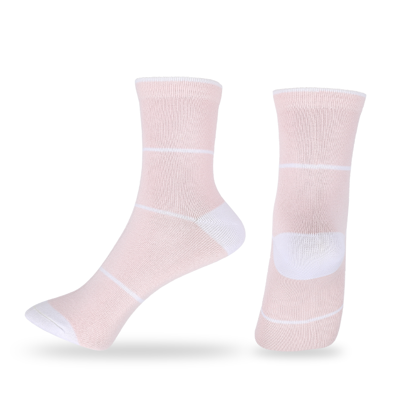 Calzini eleganti in bambù da donna all'ingrosso o personalizzati con gessati