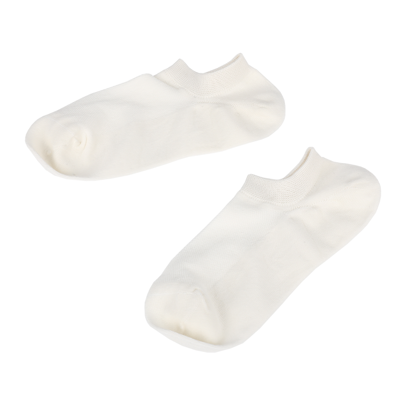 Calzini classici da donna in mesh traspirante sul collo del piede cuciti a U sul tallone