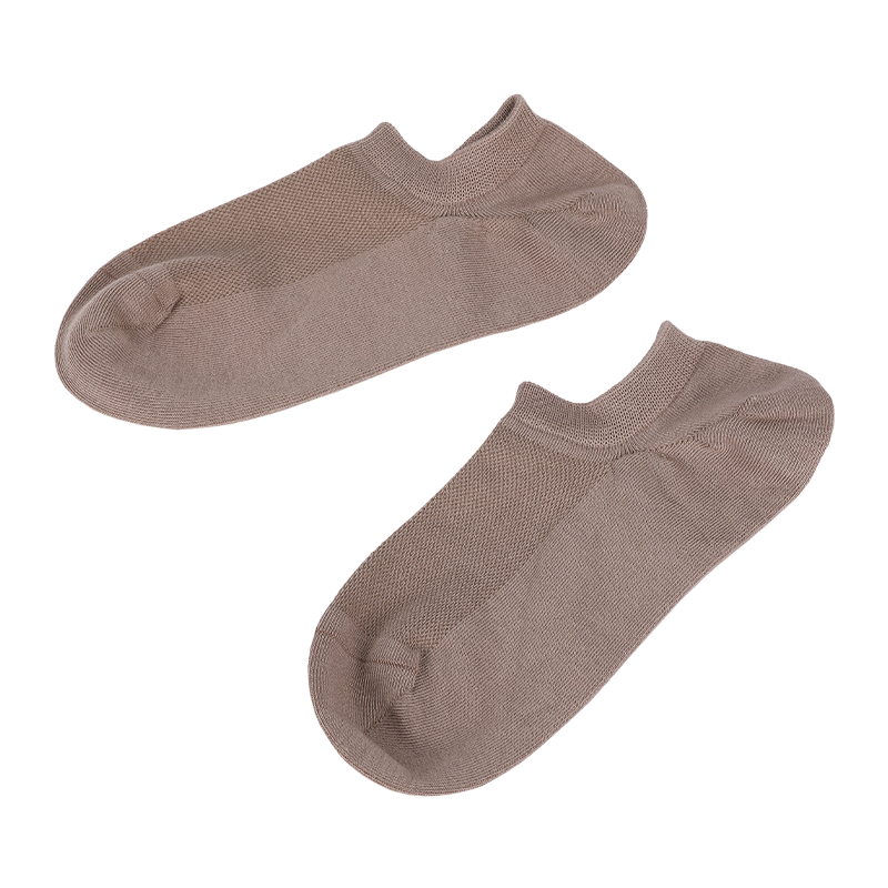 Calzini classici da donna in mesh traspirante sul collo del piede cuciti a U sul tallone