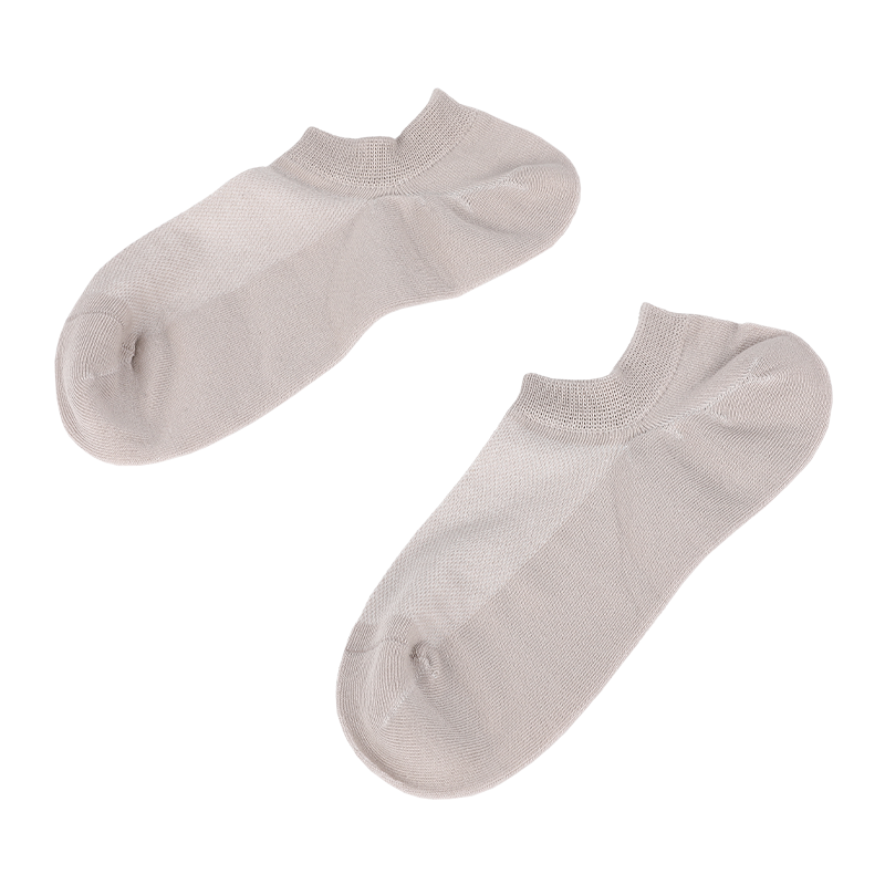Calzini classici da donna in mesh traspirante sul collo del piede cuciti a U sul tallone
