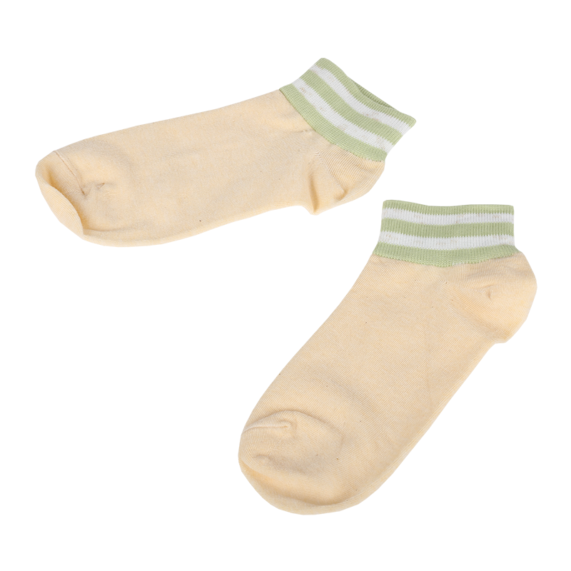 Calzini classici da uomo con logo personalizzato di design gratuito a basso prezzo con guardolo a righe, calzetteria