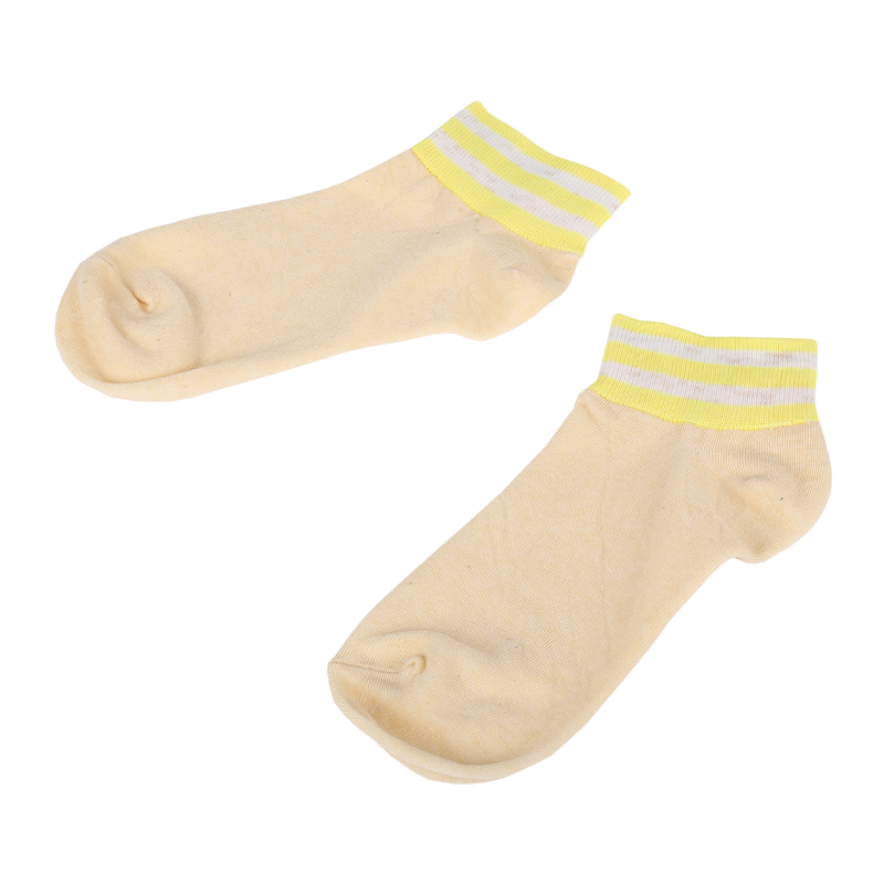 Calzini classici da uomo con logo personalizzato di design gratuito a basso prezzo con guardolo a righe, calzetteria