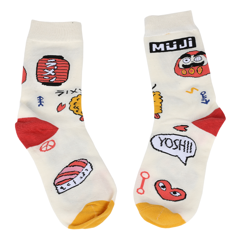 Abbina l'estetica della tua collezione di abbigliamento calzini da equipaggio casual dry-fit unisex anime cartoon, realizzati con cotone di alta qualità, quindi i calzini sono morbidi, comodi, resistenti, traspiranti e caldi.