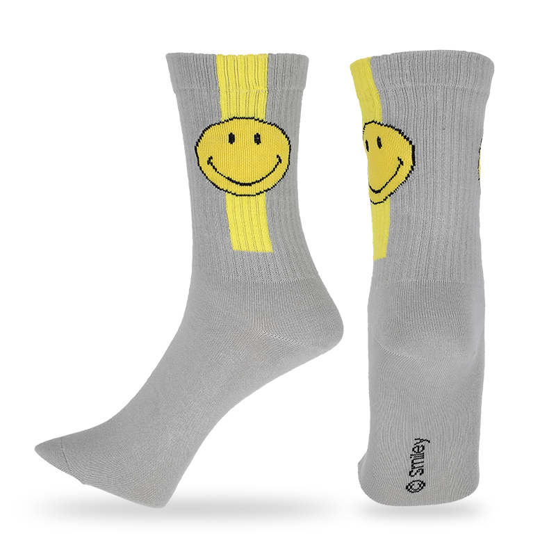 Calzini casual da uomo personalizzati con faccine emoji e lettere, realizzati con cotone di alta qualità, quindi i calzini sono morbidi, comodi, resistenti, traspiranti e caldi.