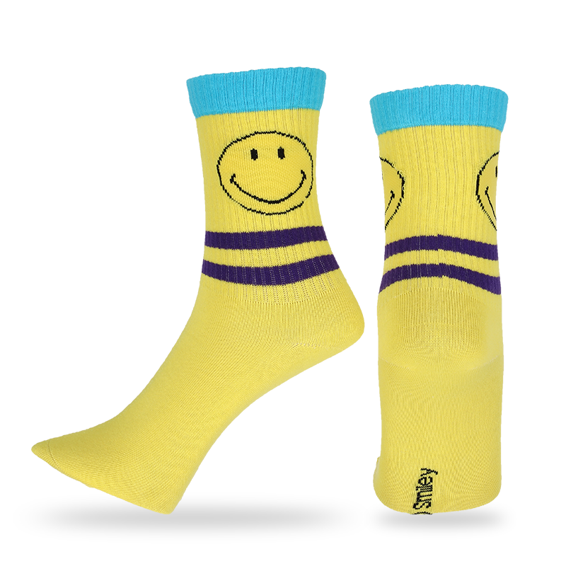 Calzini casual da uomo personalizzati con faccine emoji e lettere, realizzati con cotone di alta qualità, quindi i calzini sono morbidi, comodi, resistenti, traspiranti e caldi.