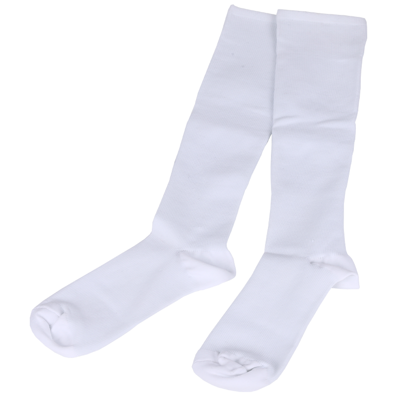 Classica compressione della pressione delle vene varicose calza sana e confortevole durante il volo in viaggio, il lavoro in piedi, le calze al ginocchio per l'alpinismo